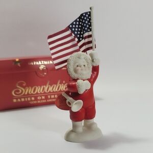 Snowbabies, God Bless America Figurine